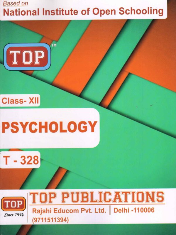 Nios Psychology (328) Book Class 12 English Medium