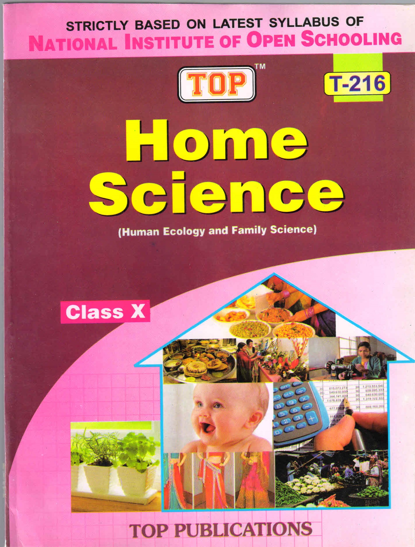 Nios Book Home Science (216) 10th Class English Medium