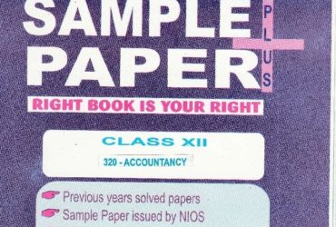 Nios Sample Paper Accountancy (320) 12th Class