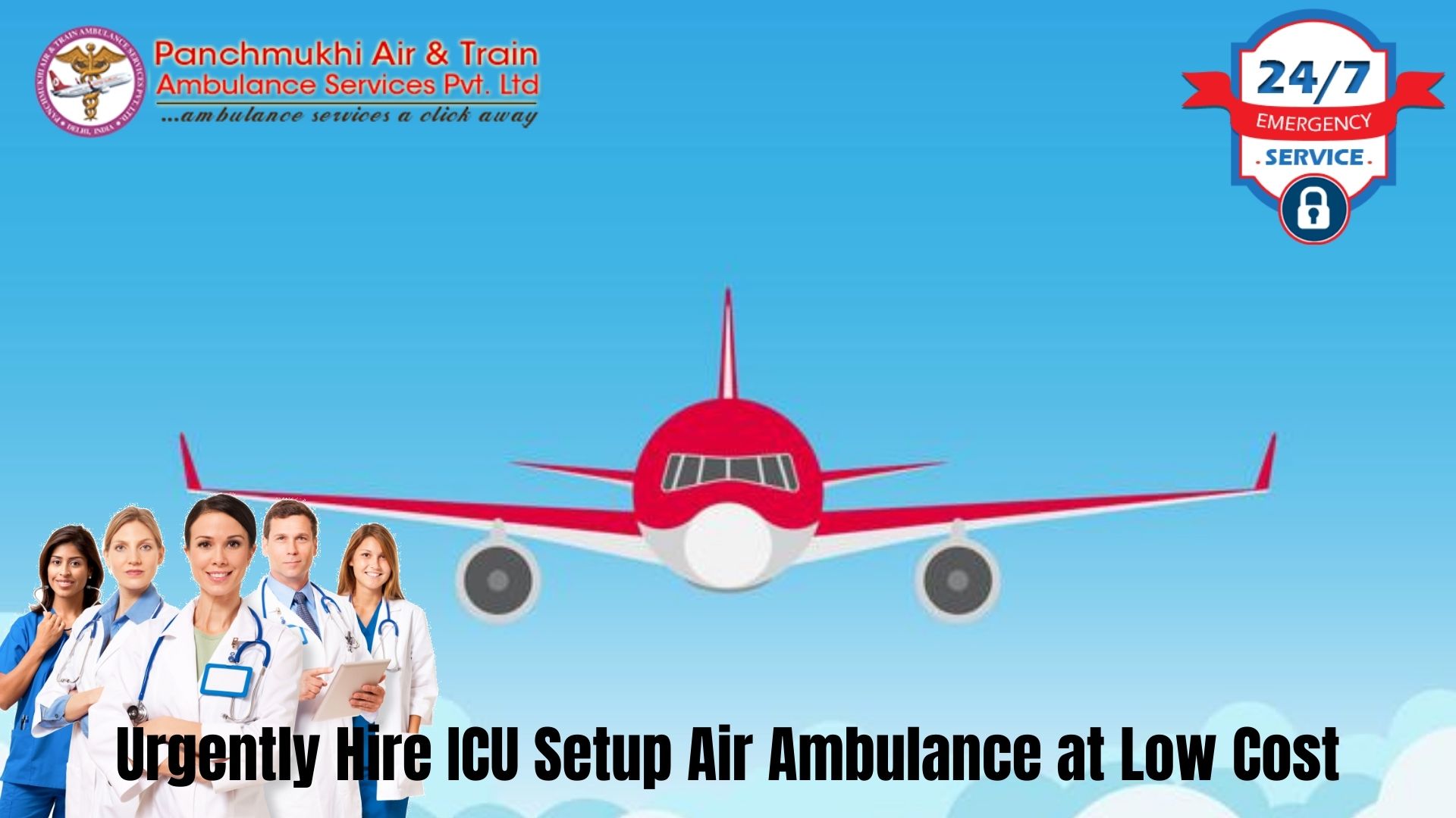 Air Ambulance Service in Dibrugarh with Nebulizer Machine