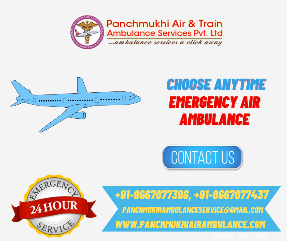 Air Ambulance Service in Kolkata Obtain with Paramount ICU Support