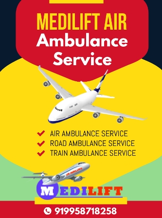 Get the Dependable Air Ambulance Service in Allahabad by Medilift with Progressive Amenities
