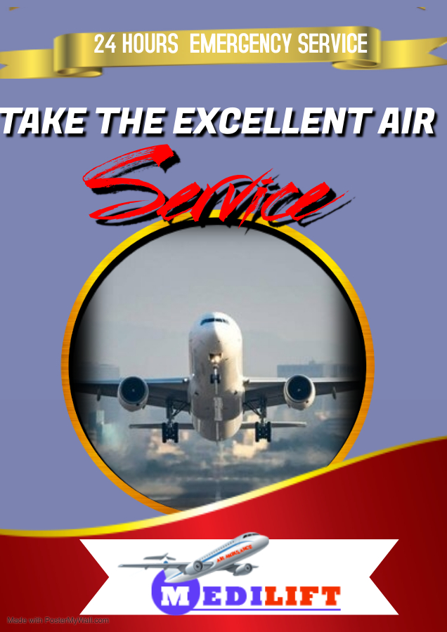 Select the Commendable Air Ambulance Service in Bokaro by Medilift at Low Cost