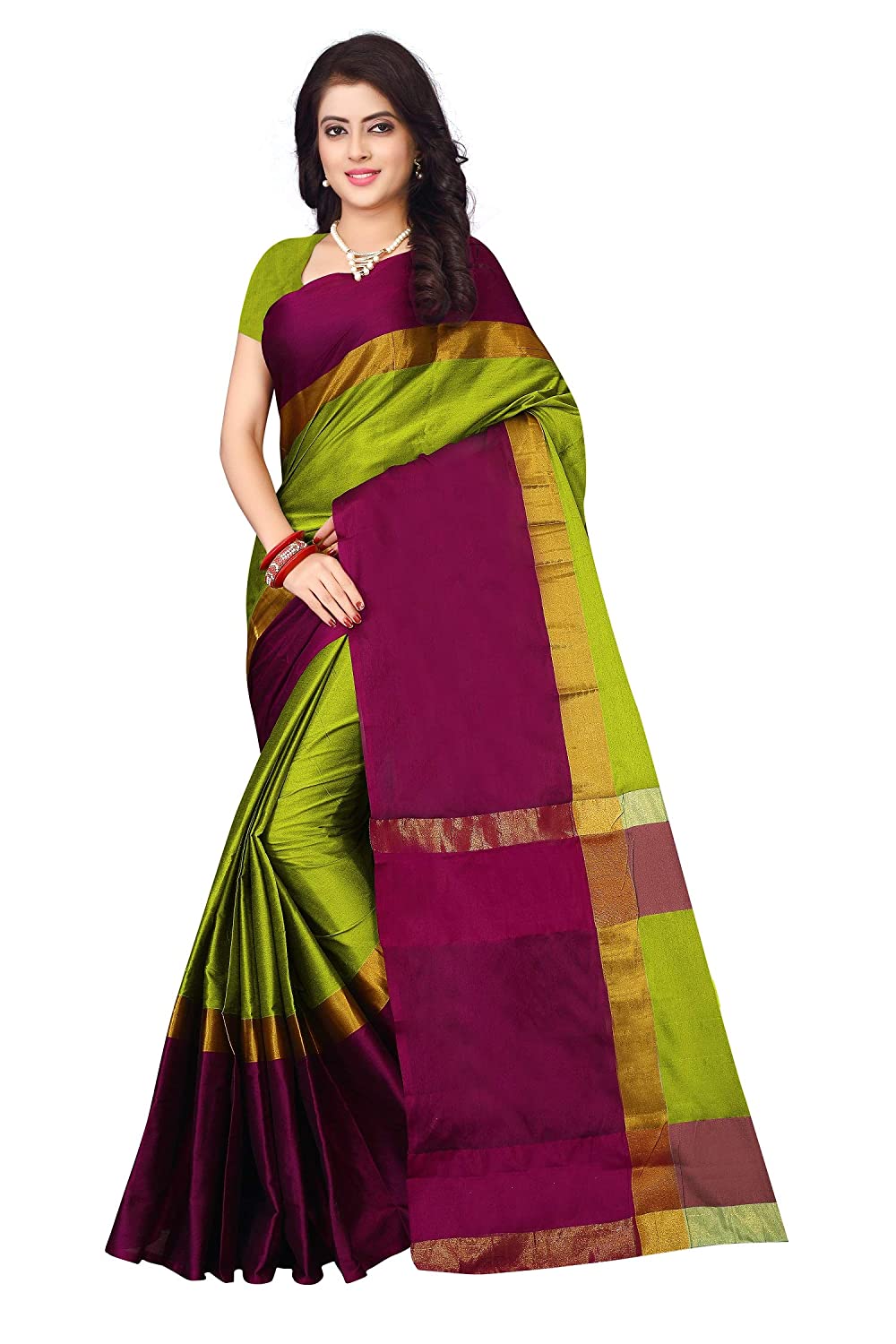 Best  Soft Cotton & Silk Saree For Women Banarasi Saree