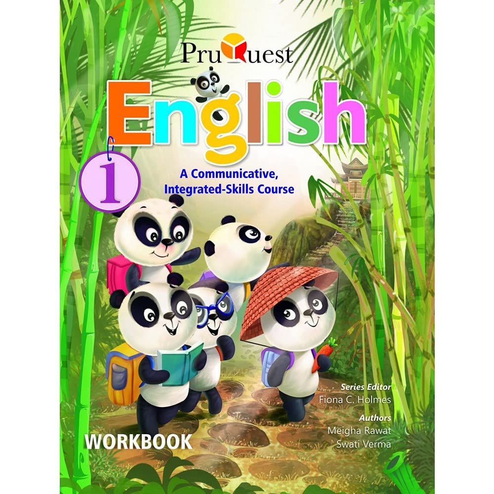 Latest Edition HF PRUQUEST ENGLISH WORKBOOK CLASS 1 CBSE