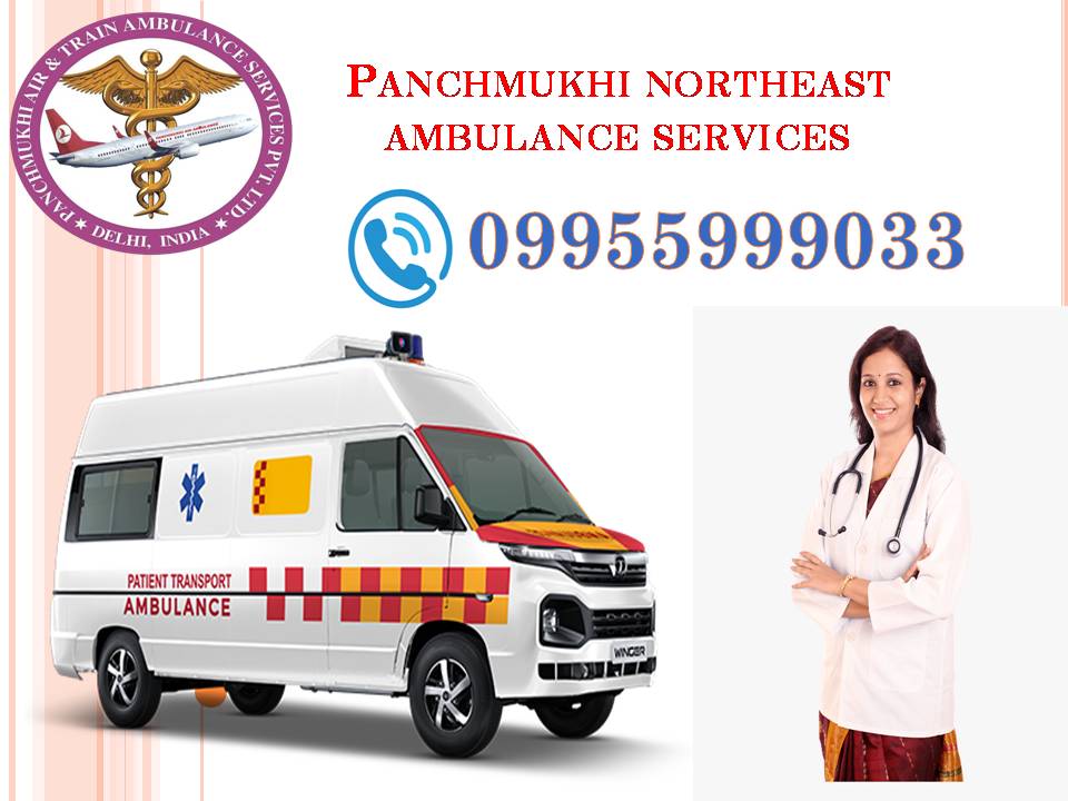 Panchmukhi Northeast Ambulance in Kiphire with Advance Life Support Ambulances