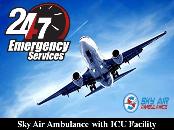 Receive Air Ambulance from Varanasi with Credible Medical Features