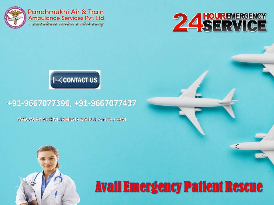 Avail Air Ambulance in Guwahati with Satisfactory Medical Support