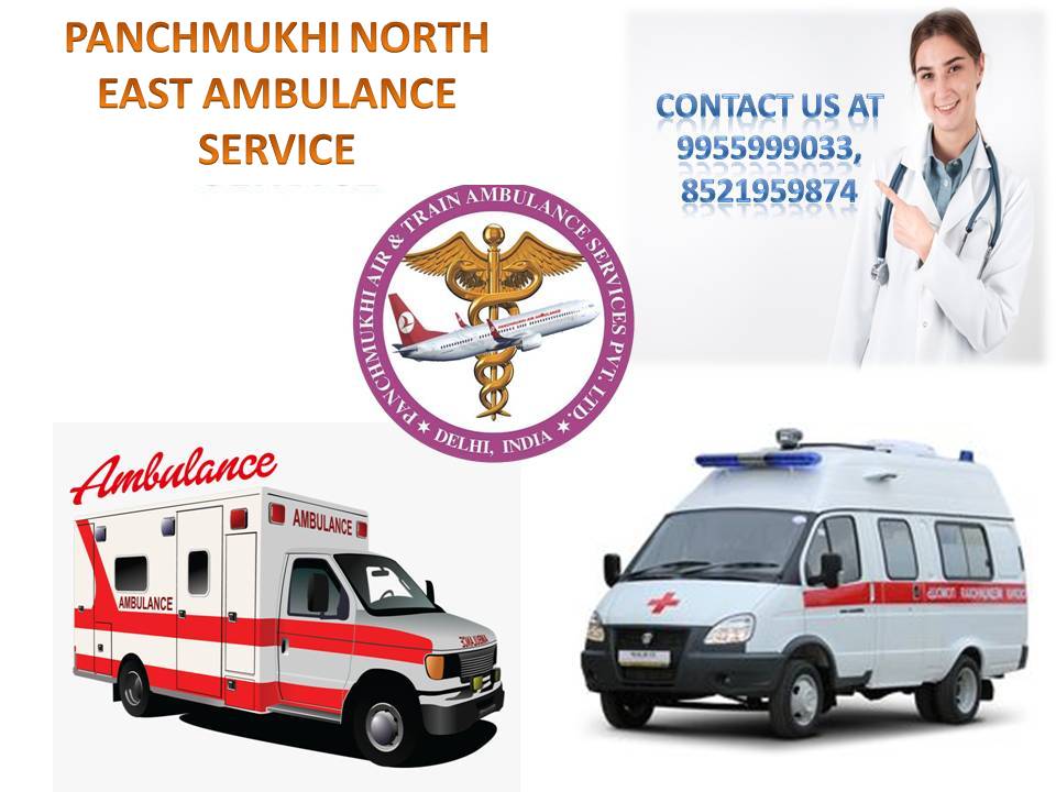 Panchmukhi North East Ambulance Service in ZUNHEBOTO – Book Now