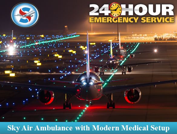 Obtain Air Ambulance in Guwahati with Excellent Medical Amenities