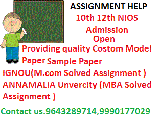 NIOS TMA & Practical at One Stop for student with good quality answers@9643289714