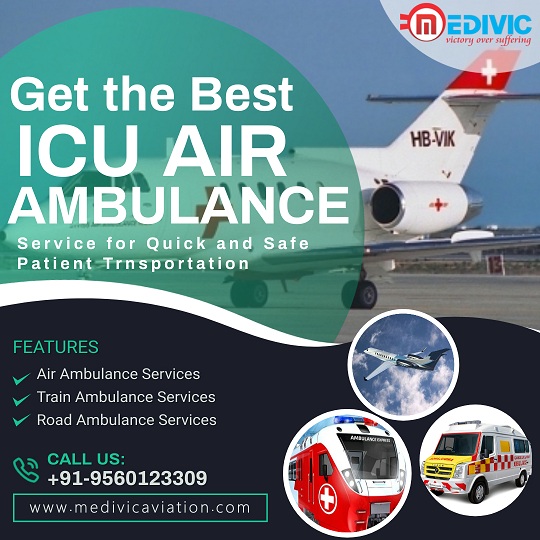 Private: Choose Medivic Air Ambulance Services in Delhi for Sufferer Transit