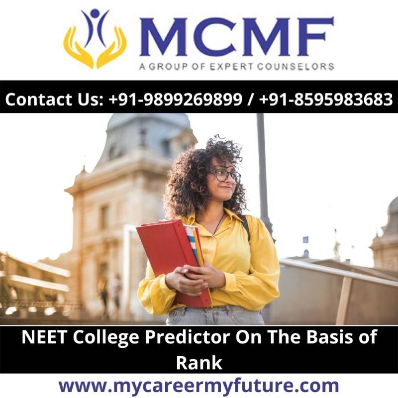 NEET College Predictor on the basis of rank