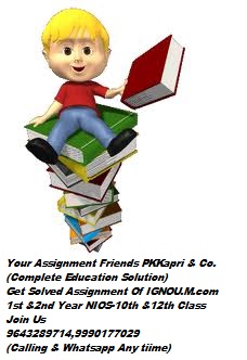 PK Kapri and Co: Get NIOS Solved Assignments of October Session 2021-22 for 10th and 12th at minimum Cost@9643289714