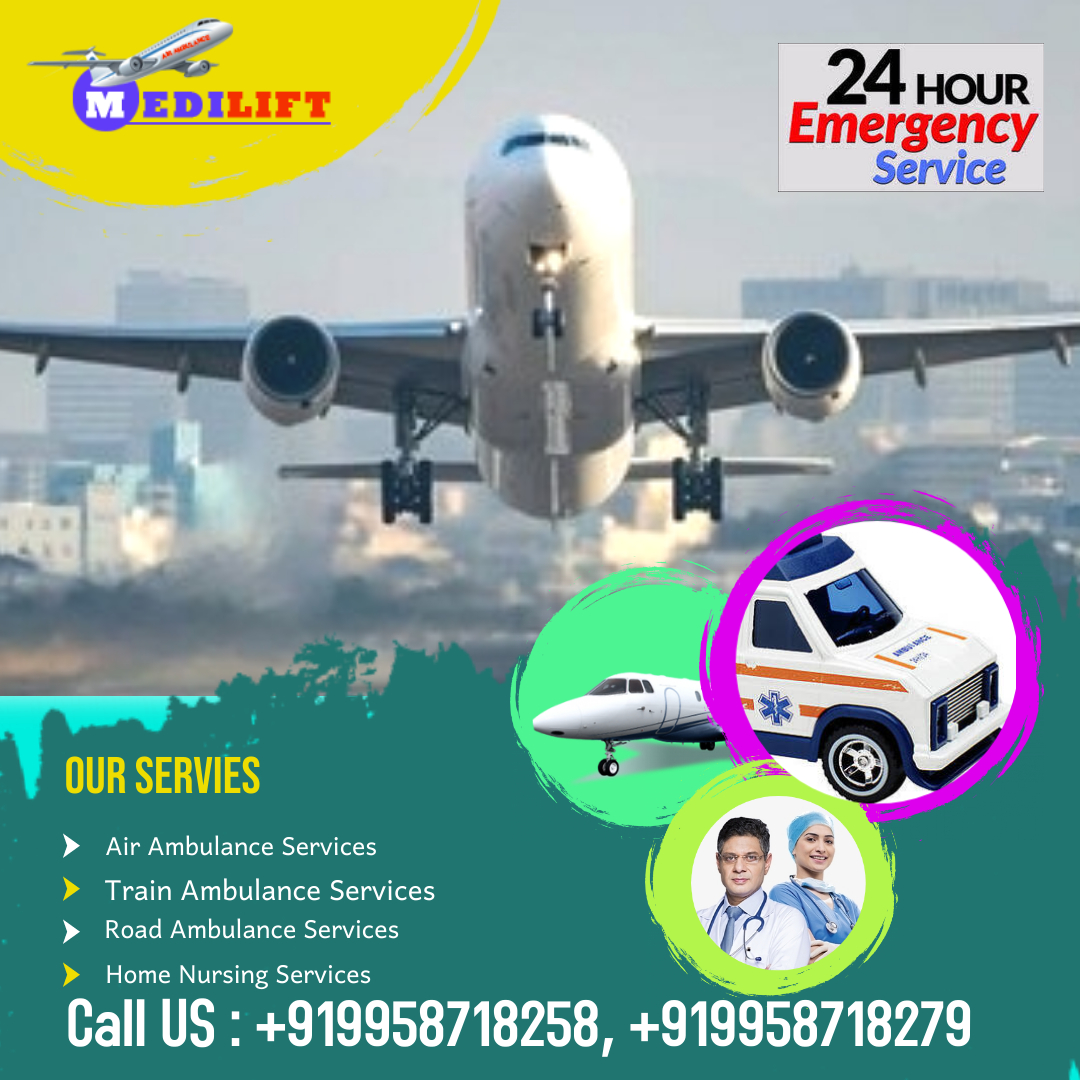 Immediately Get the Best ICU Air Ambulance Services From Bangalore by Medilift