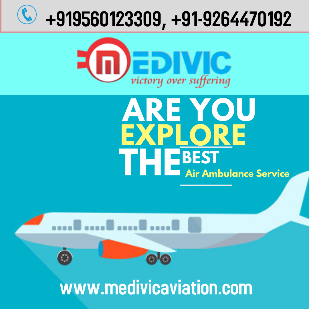 Acquire the Finest Air Ambulance Services in Ranchi by Medivic