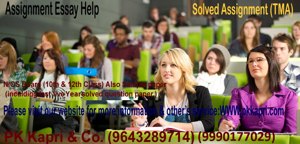 NIOS TUTOR MARKED ASSIGNMENTS SECONDARY AND SR. SECONDARY COURSE @9643289714,9990177029