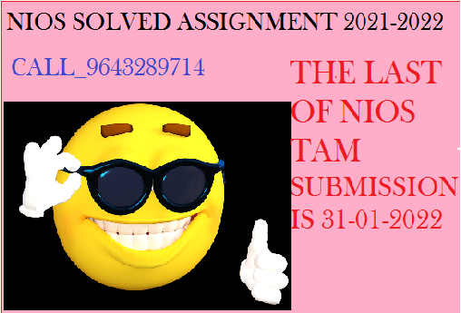 Nios Social Science 213 Handwritten Solved Assignment file 2022