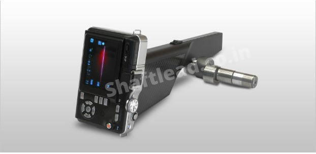 Shaft lead tester NK device show the lead in photographically