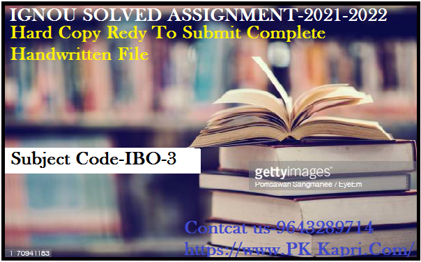 MCO 3 GNOU Online  Handwritten Assignment File in Hindi 2022