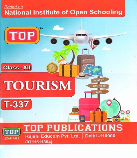 BUY! Nios Guide Books Free Exam Revision Books (Kunji) –Exam Preparation 12th Tourism Help Books