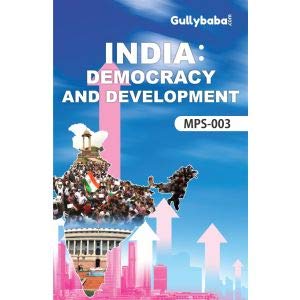 Latest Gullybaba IGNOU 1st Year MA  MPS-003 India: Democracy and Development I