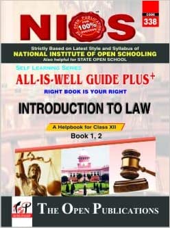 BUY! Nios Guide Books Free Exam Revision Books (Kunji) –Exam Preparation 12th Introduction to Law Help Books