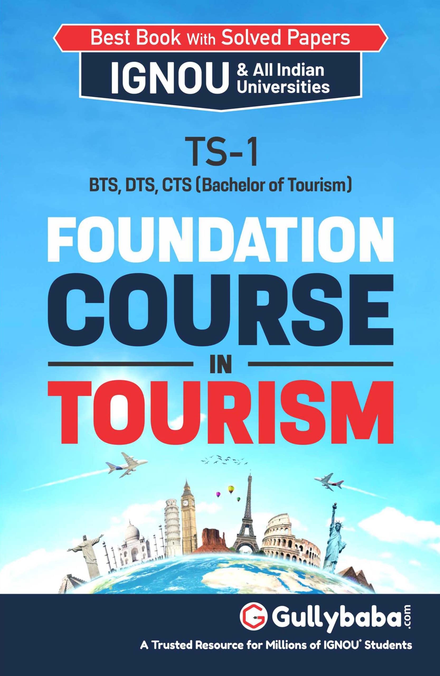 LATEST  TS1 Foundation Course In Tourism IGNOU Help book