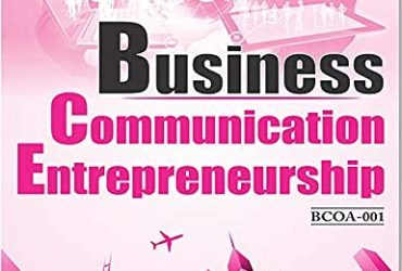 NEW BCOA-001 Business Communication and Entrepreneurship in English