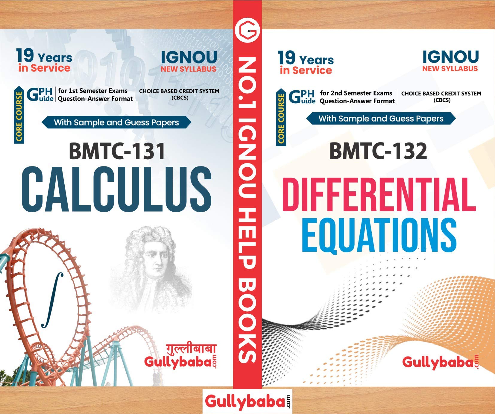 NEW Gullybaba IGNOU BSCG (Mathematics)(New CBCS) BMTC-131 Calculus and BMTC-132 Differential Equations (In English) [Paperback] Gullybaba.com Panel [Paperback] Gullybaba.com Panel