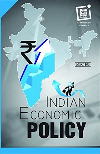 NEW Gullybaba Ignou MA (Latest Edition) MEC-105 Indian Economic Policy, IGNOU Help Books with Solved Sample Question Papers and Important Exam Notes