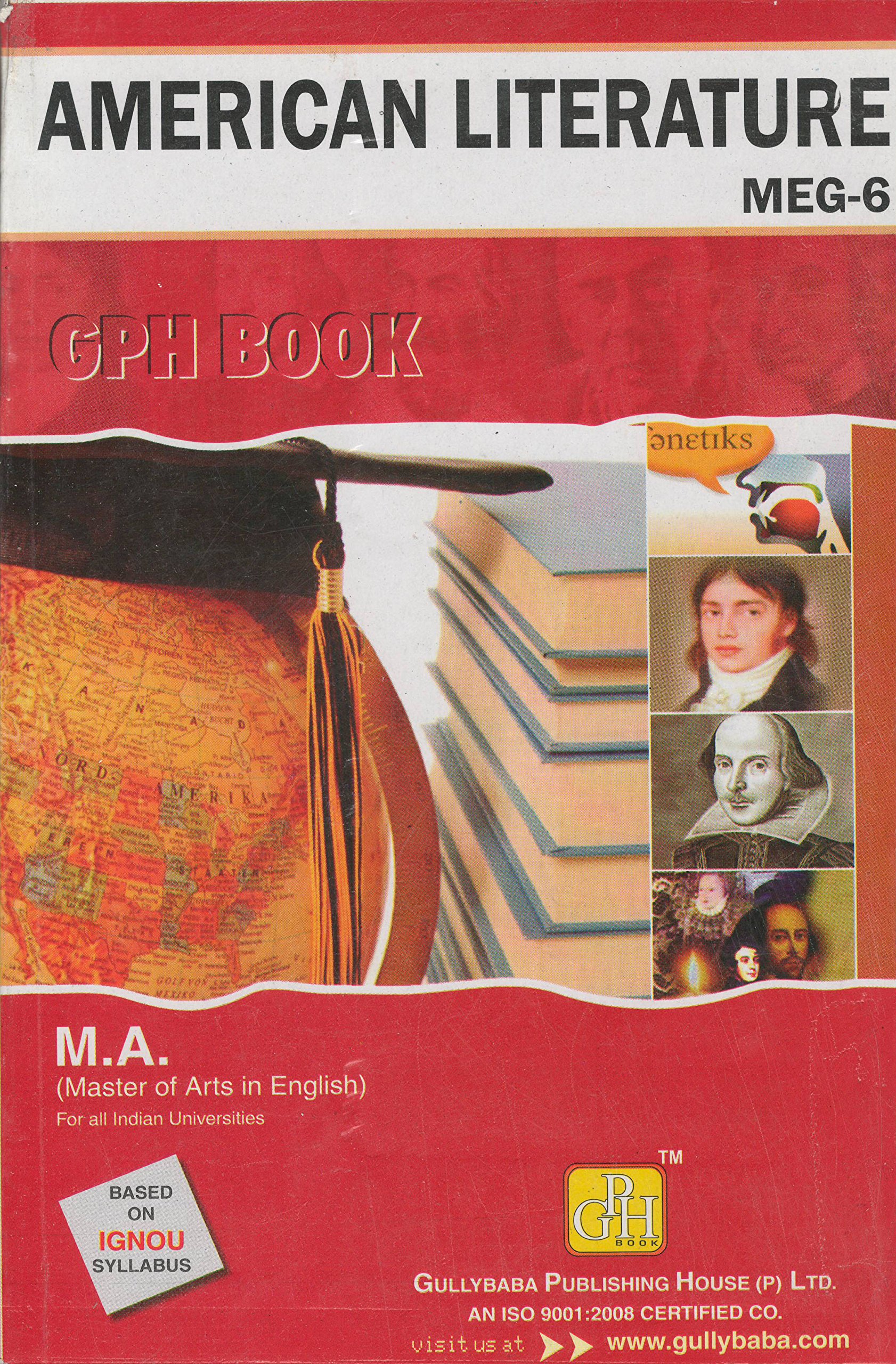 NEW Gullybaba Ignou MA (Latest Edition) MEG-6 American Literature