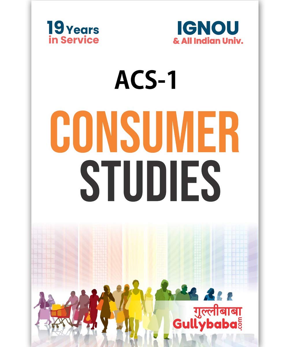 NEW ACS-1 Consumer Studies