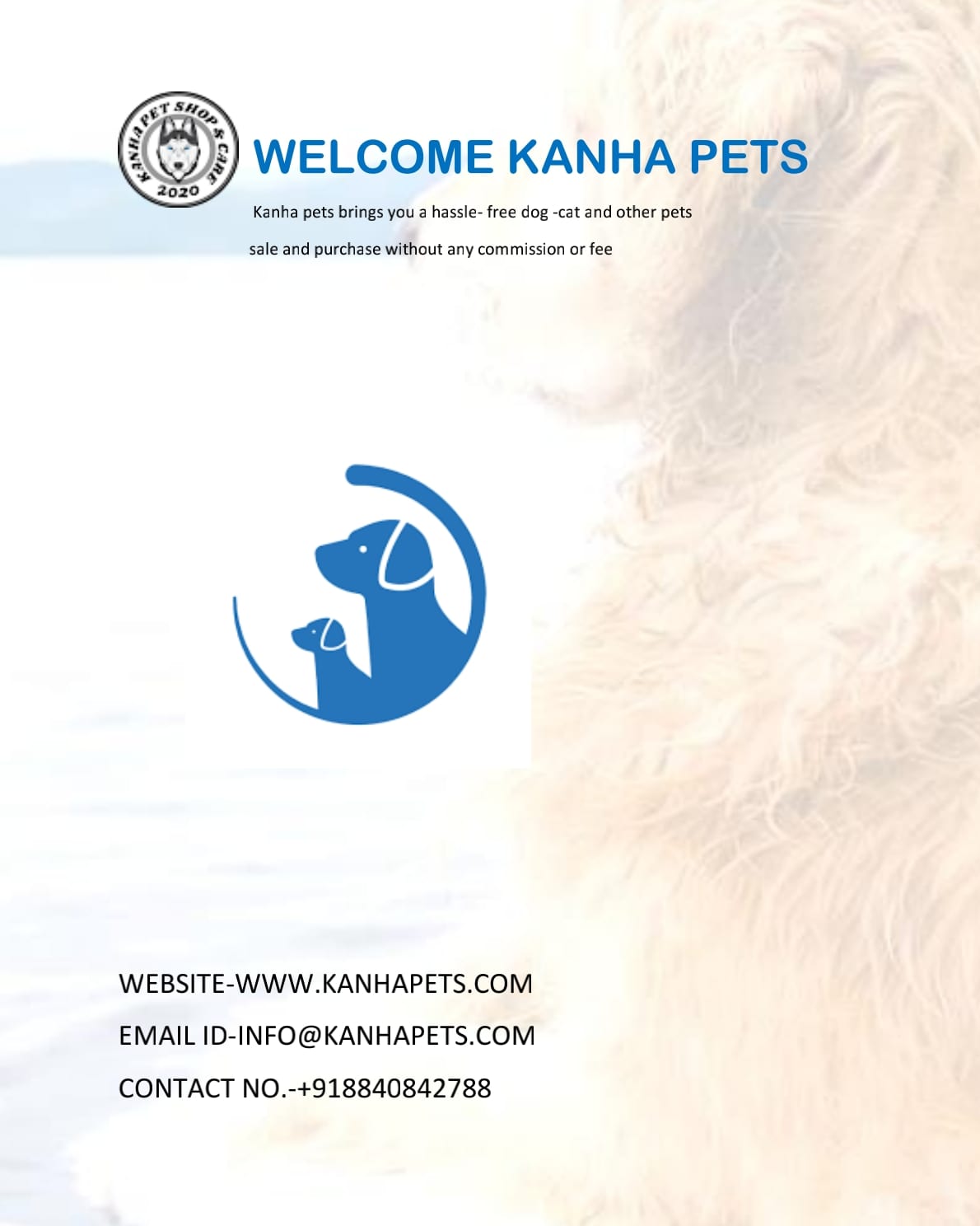 Welcome to Kanha Pet Shop