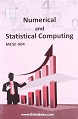 MCSE-004 Numerical and Statistical Computing