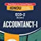ECO2 Accountancy-I(Ignou help book for ECO-2