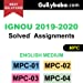 New Gullybaba IGNOU Solved Assignment