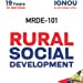 RDD6 Rural Health Care(IGNOU Help book for RDD-6 in English Medium)