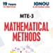 MTE-3 Mathematical Methods