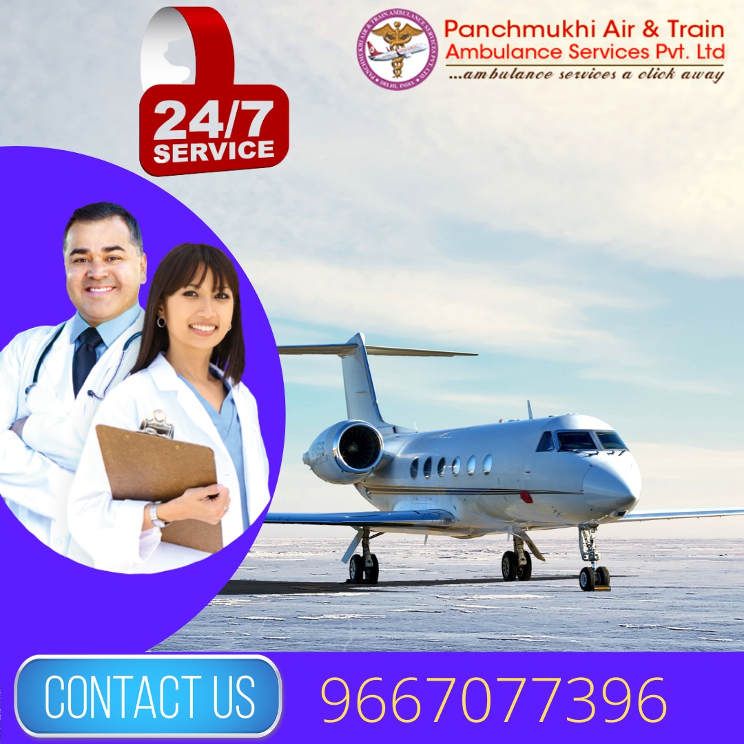 Take Curative Relocation of the Patient by Panchmukhi Air Ambulance in Bangalore
