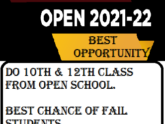 Programmes: The National Institute of Open Schooling NIOS