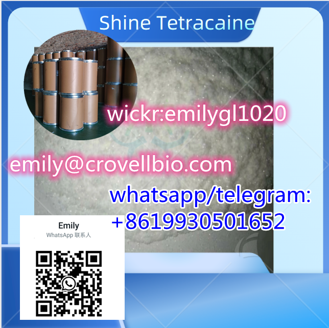 China professional factory supply tetracaine hcl whatsapp:+8619930501652
