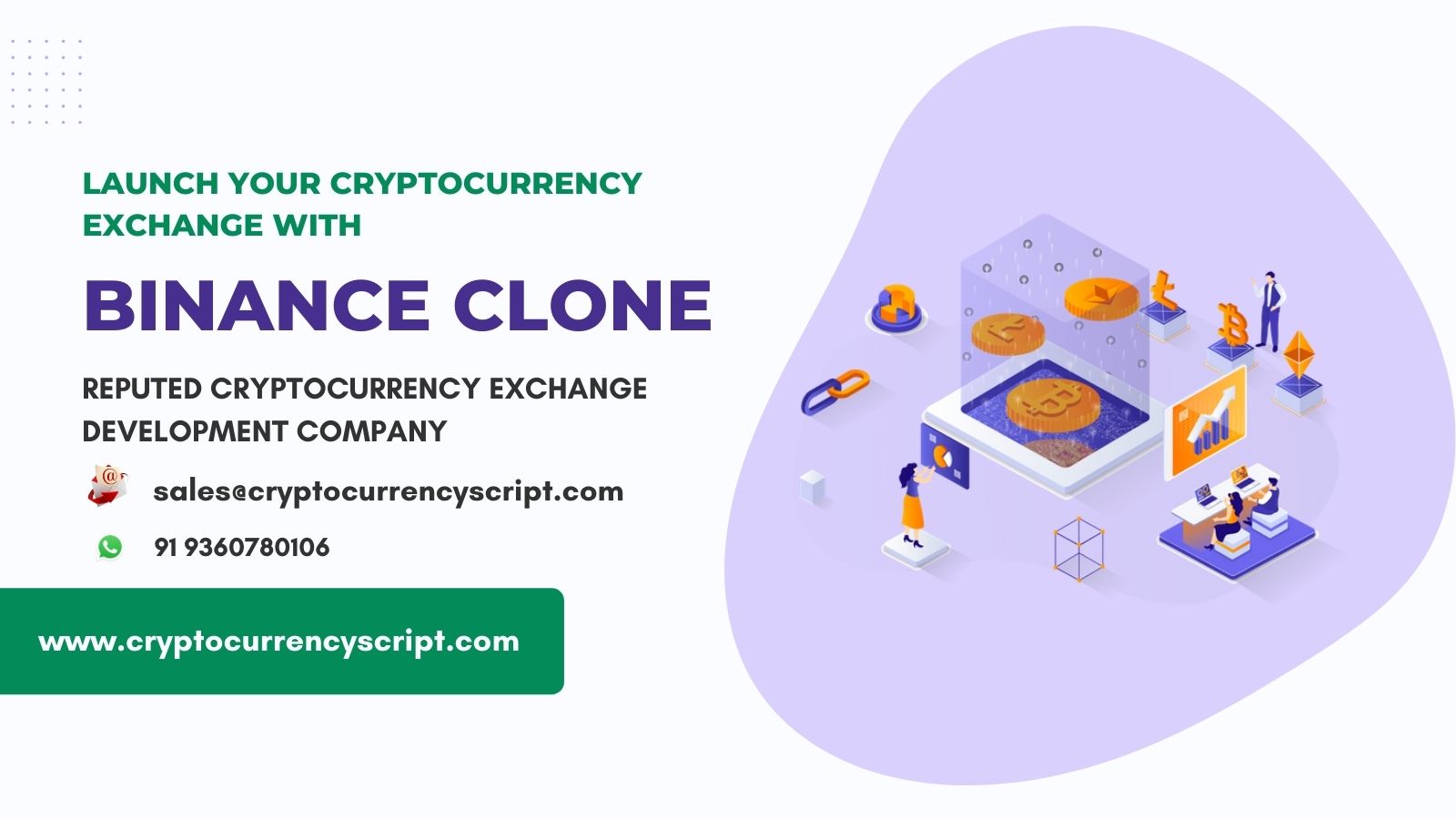 Launch your cryptocurrency exchange like Binance