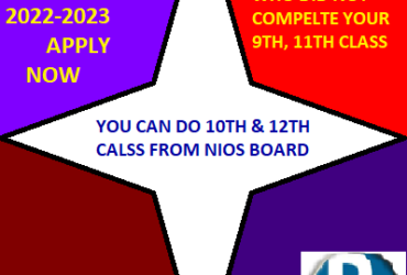 Nios Online Admission Open For 2022-23