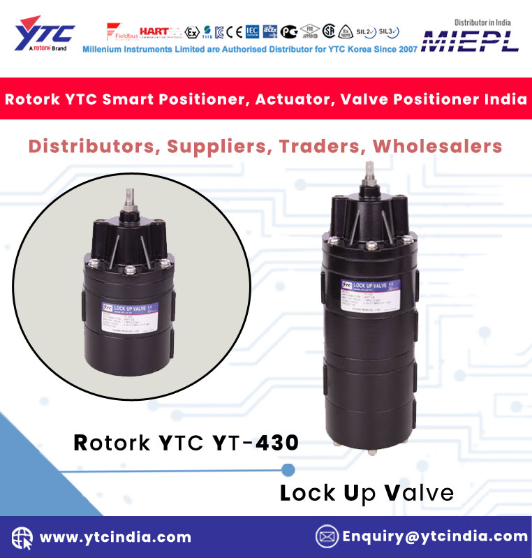 ROTORK YTC YT-430 LOCK UP VALVE Suppliers In India | YTC INDIA