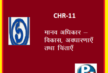 IGNOU CHR-11 Human Rights in India hindi medium Handwritten Assignment File 2022