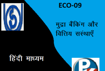 IGNOU ECO – 09: Money Banking and Financial Institutions hindi medium Handwritten Assignment File 2022