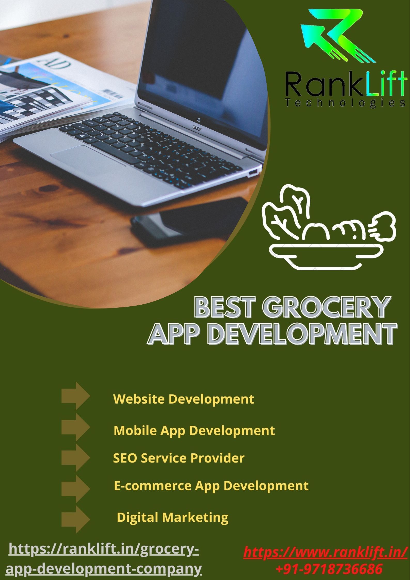 Grocery delivery app Development Company