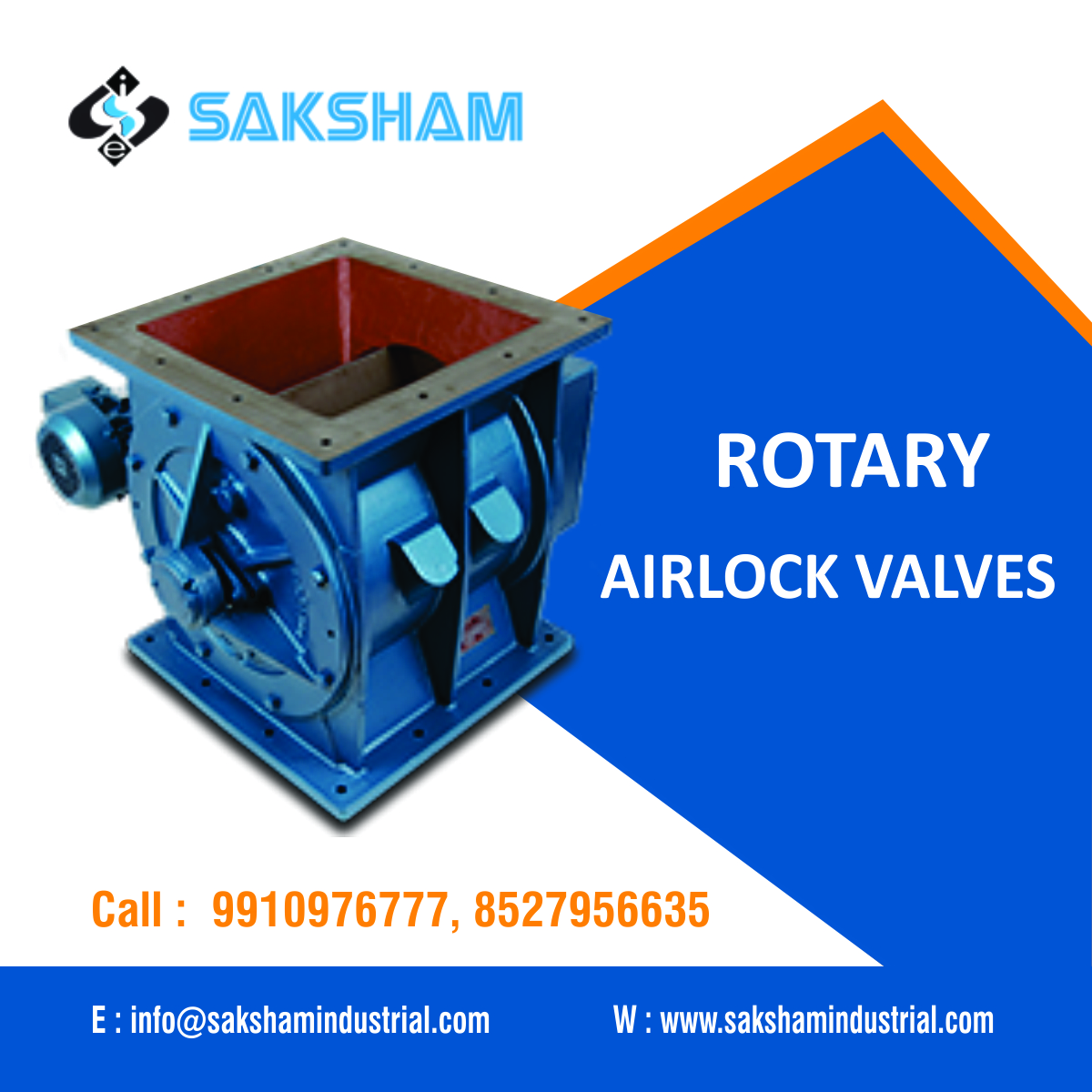 Rotary Airlock Valves: Saksham Industrial Engineers