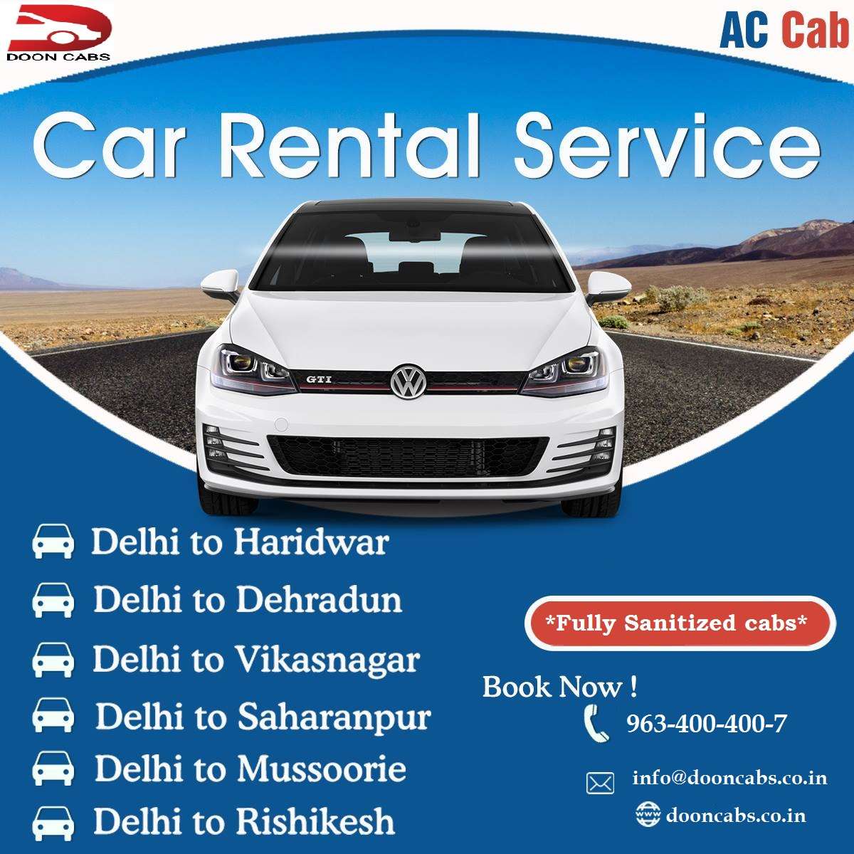 Book Cab Service in Dehradun | Doon Cabs +91 9634004007 | Taxi service